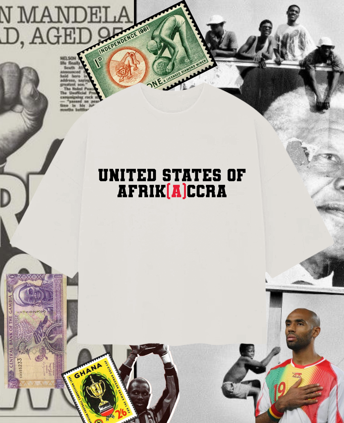United States of Africa/Accra T-shirt