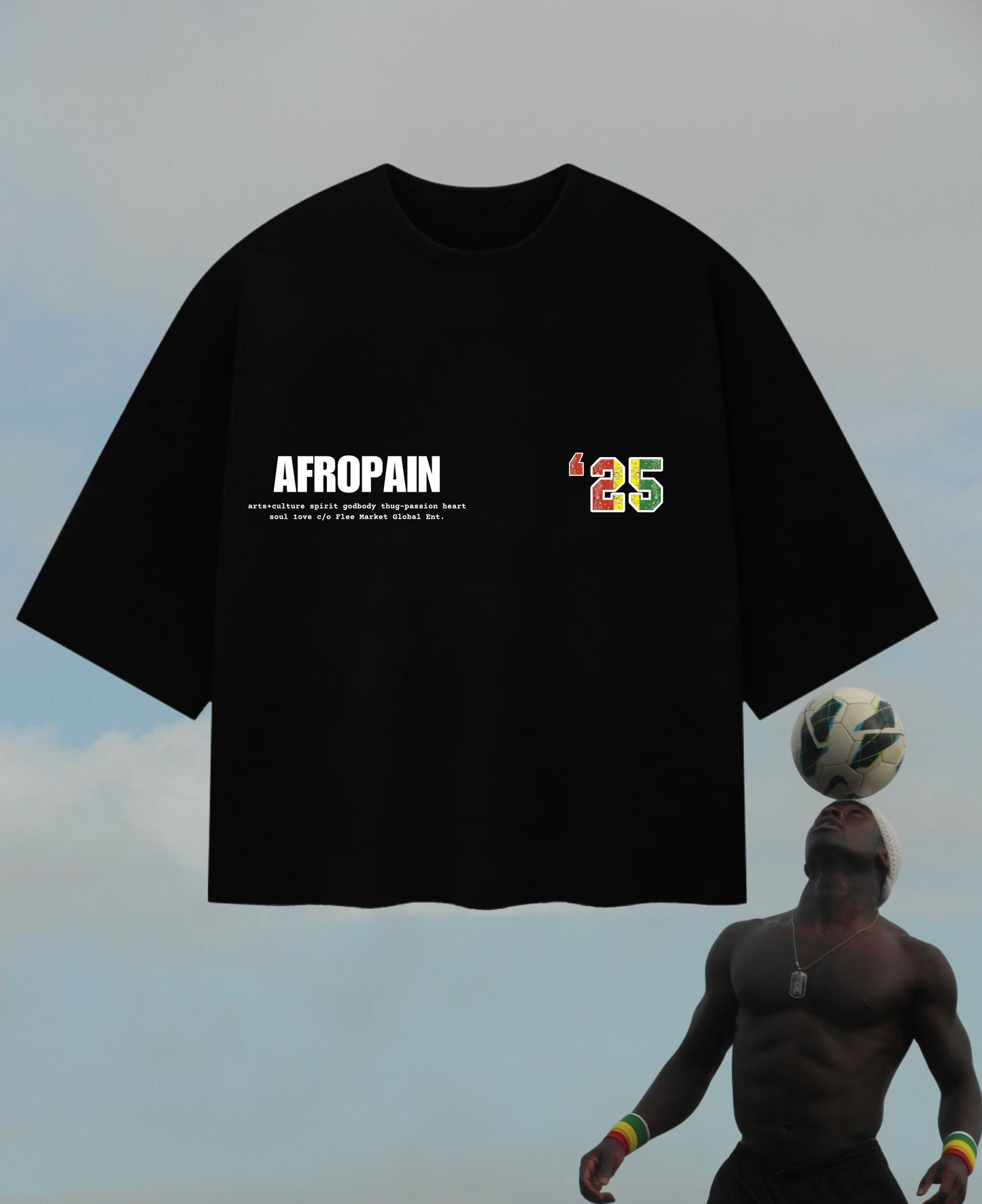 AFROPAIN Warrior T-shirt