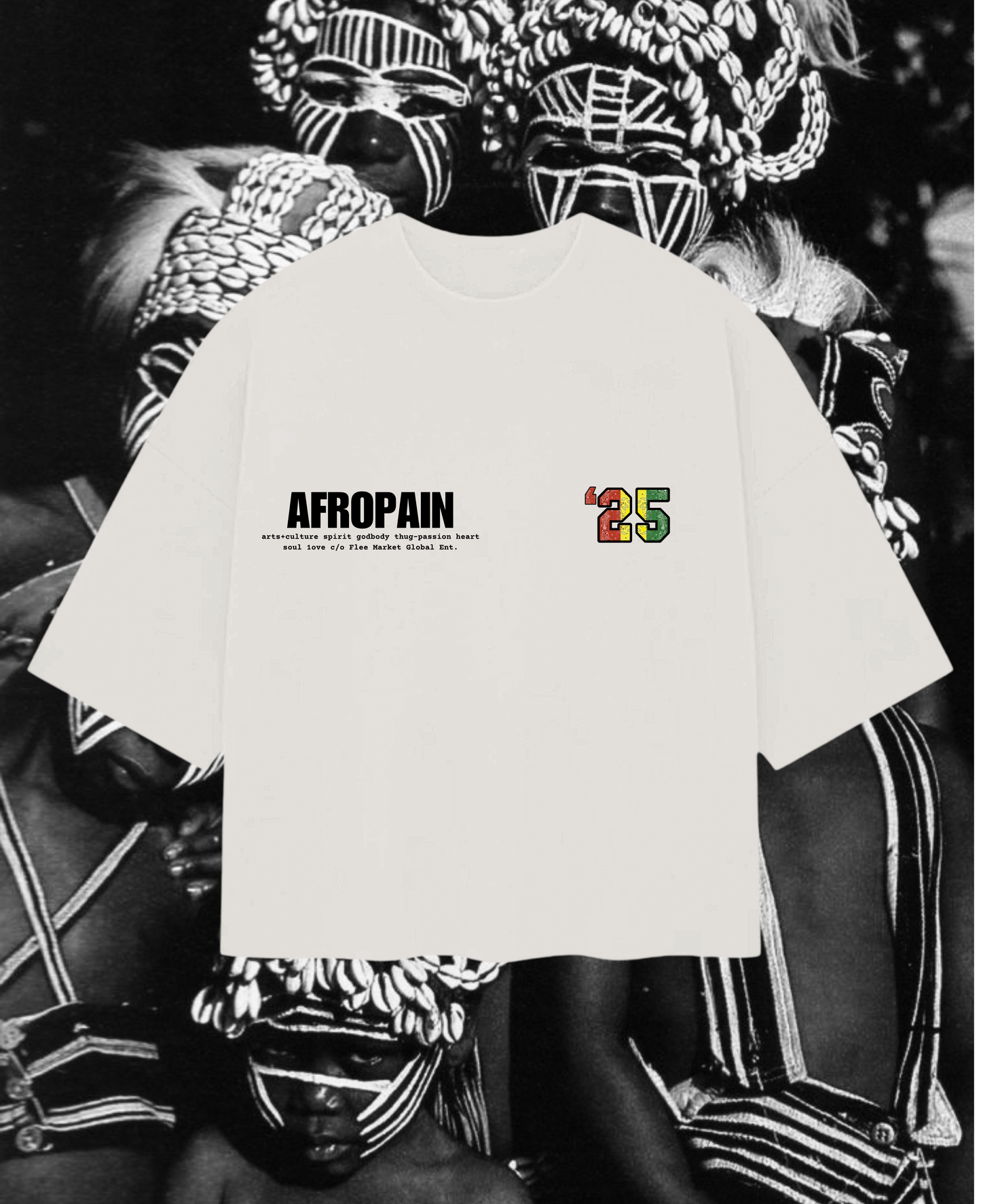 AFROPAIN Warrior T-shirt