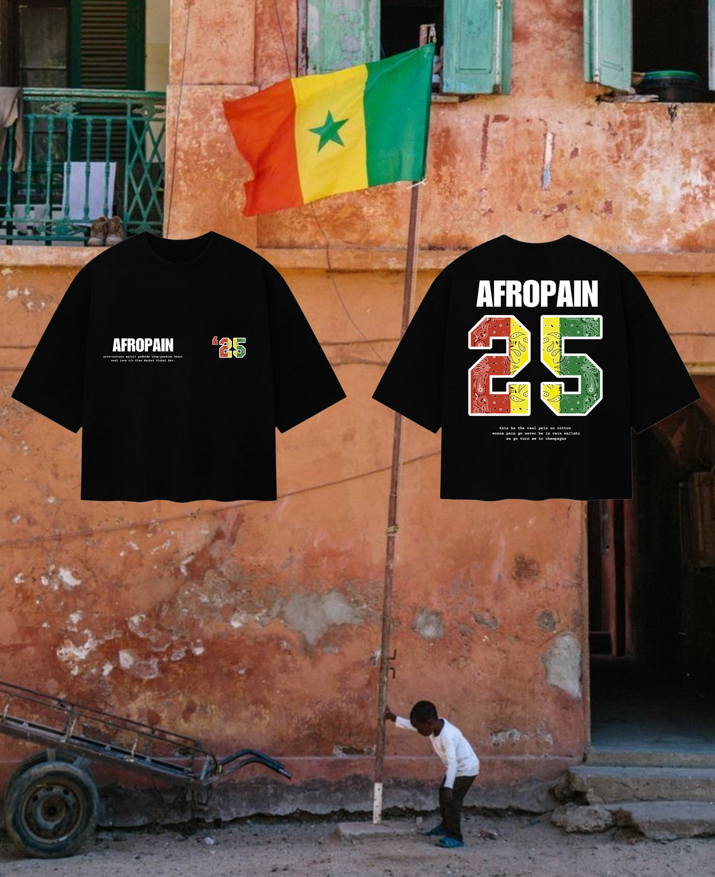 AFROPAIN Warrior Jersey T